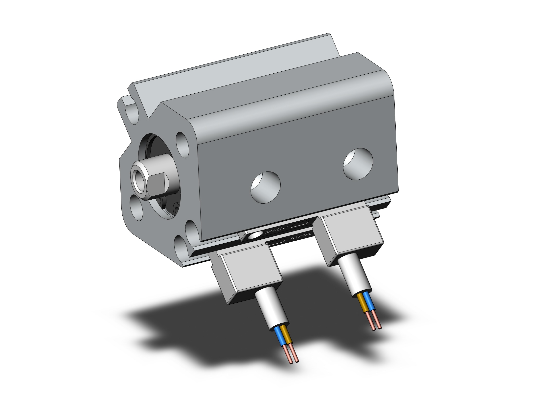 SMC CDQ2A12-5DZ-M9BVZ cylinder, CQ2-Z COMPACT CYLINDER