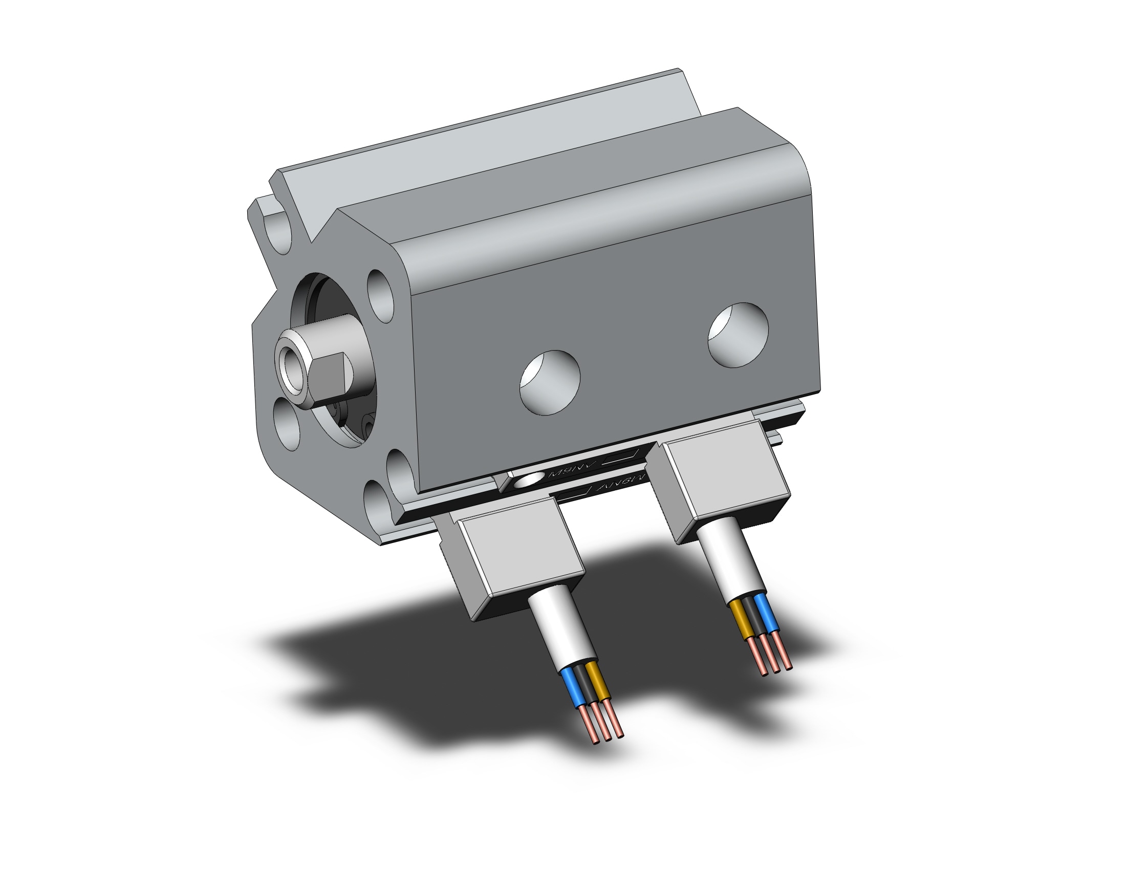 SMC CDQ2A12-5DZ-M9NVL cylinder, CQ2-Z COMPACT CYLINDER