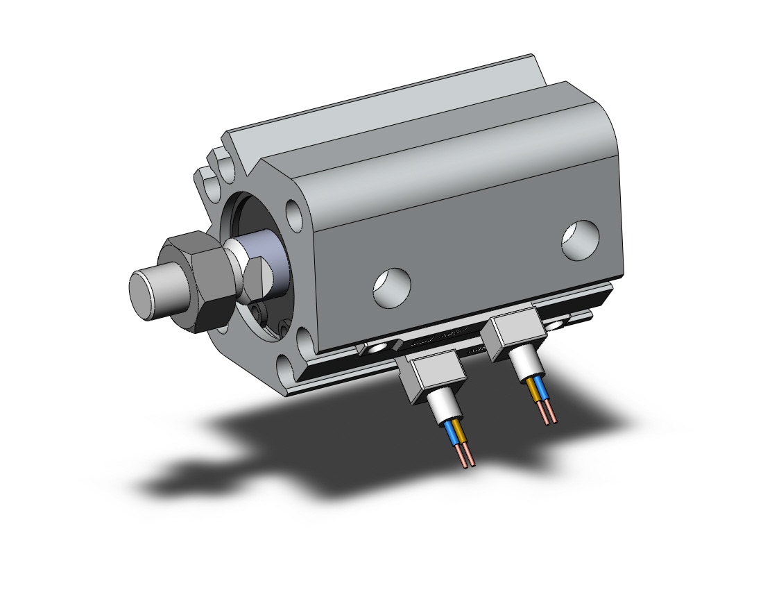 SMC CDQ2A16-10DMZ-A90V cylinder, CQ2-Z COMPACT CYLINDER