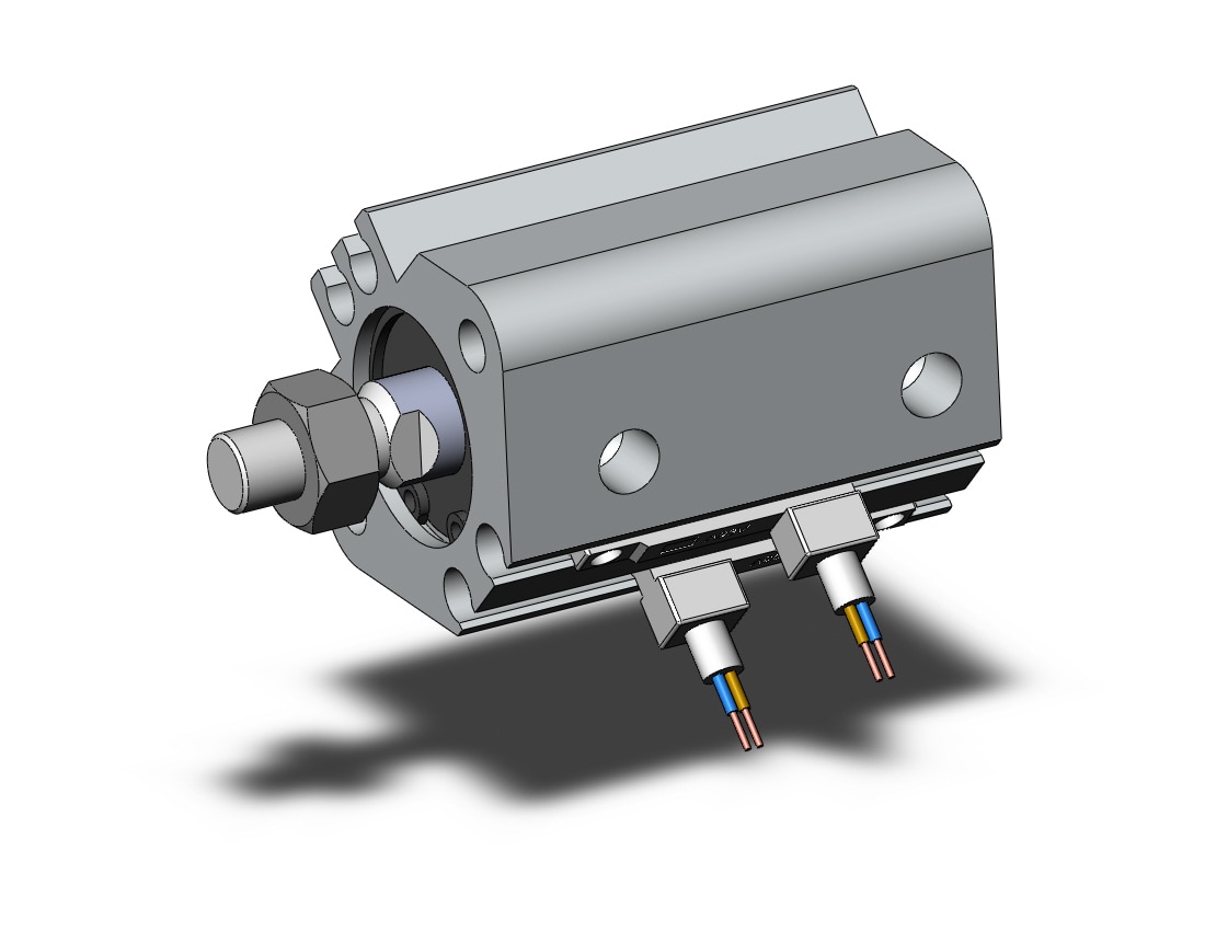 SMC CDQ2A16-10DMZ-A93VL cylinder, CQ2-Z COMPACT CYLINDER