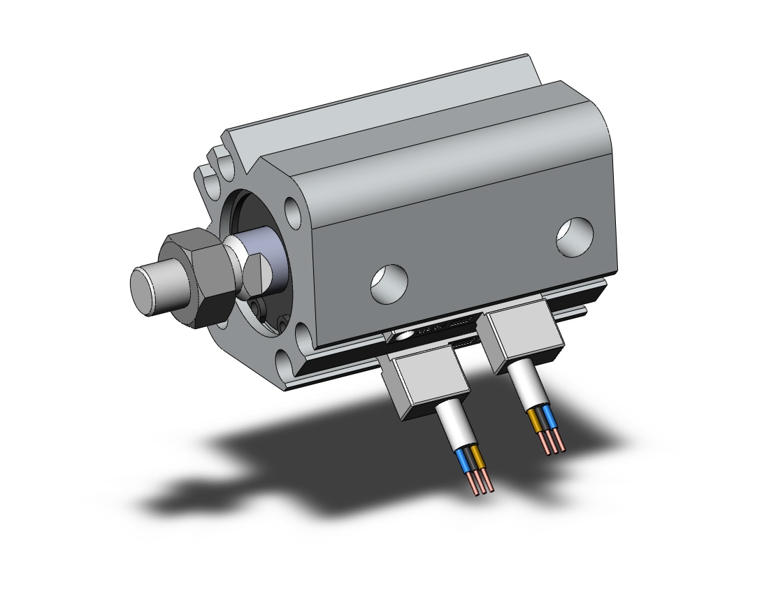 SMC CDQ2A16-10DMZ-M9NVSAPC cylinder, CQ2-Z COMPACT CYLINDER