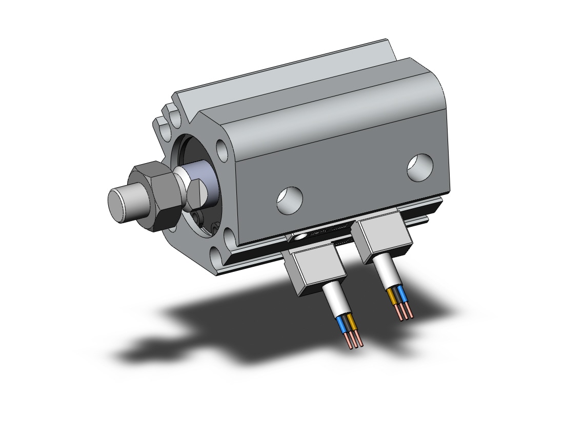 SMC CDQ2A16-10DMZ-M9PVZ cylinder, CQ2-Z COMPACT CYLINDER