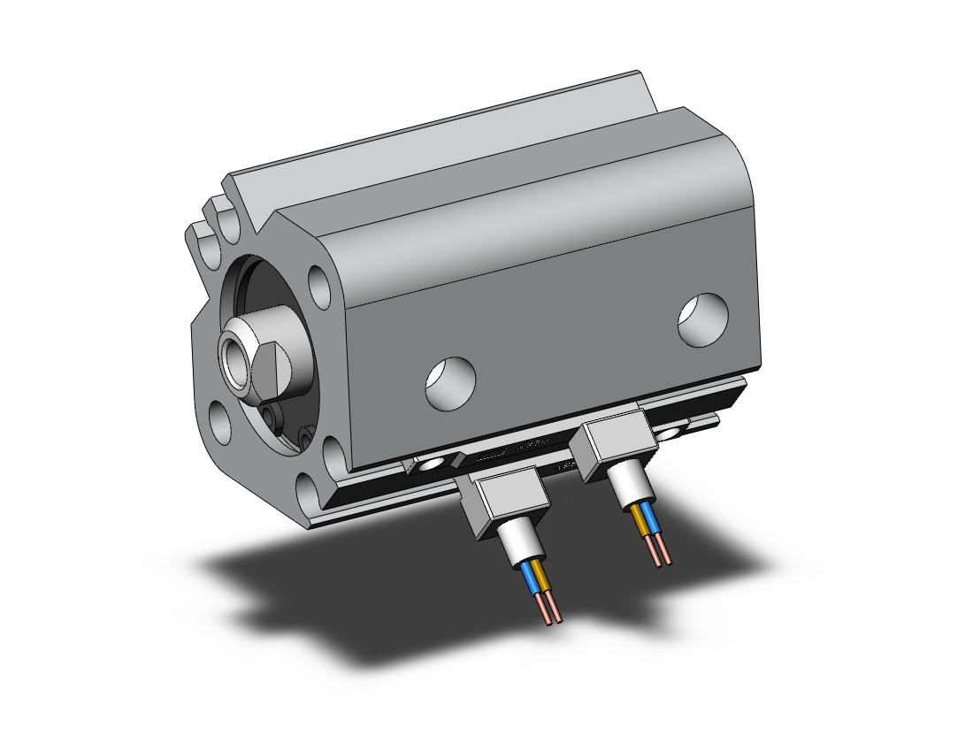 SMC CDQ2A16-10DZ-A93VL cylinder, CQ2-Z COMPACT CYLINDER