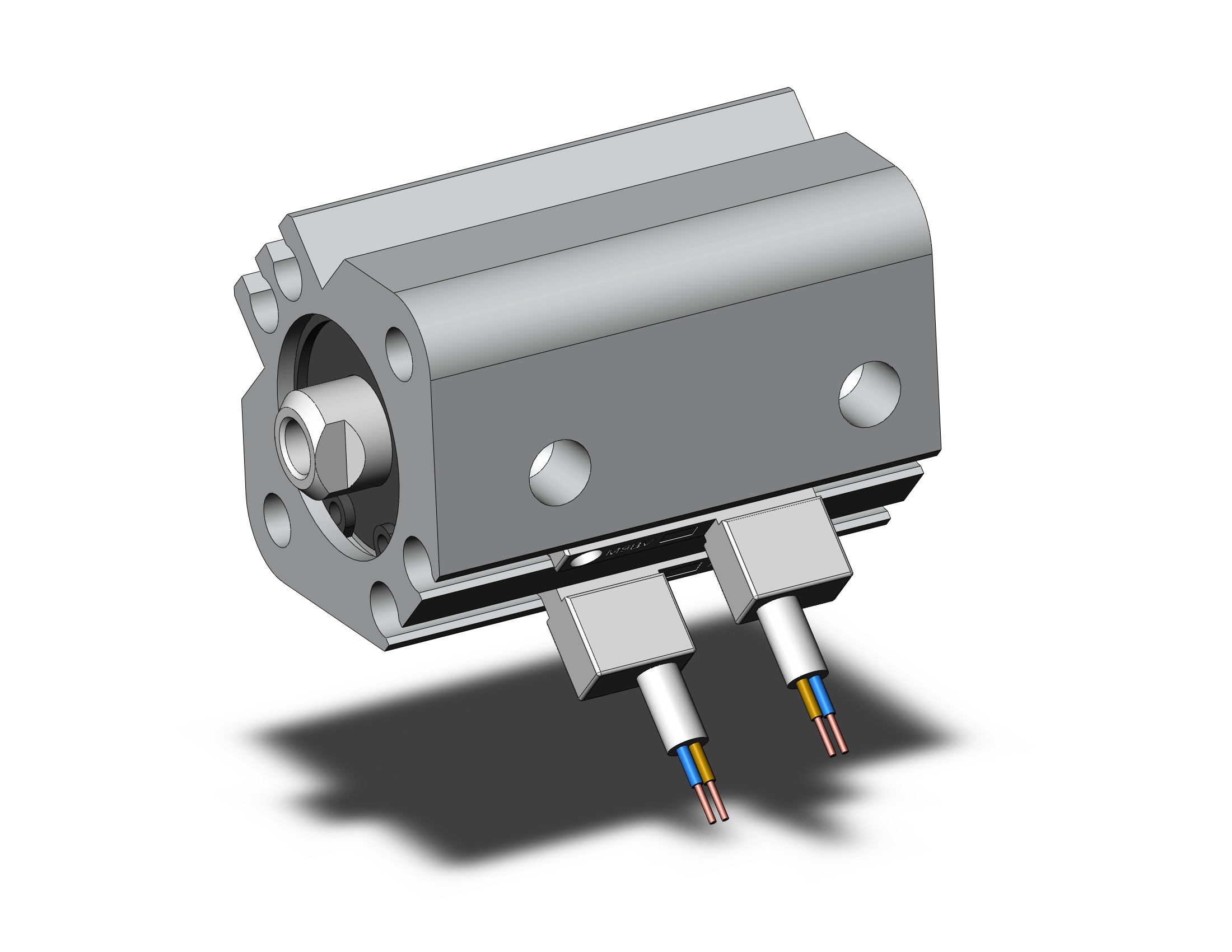 SMC CDQ2A16-10DZ-M9BVSAPC cylinder, CQ2-Z COMPACT CYLINDER