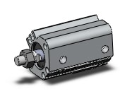 SMC CDQ2A16-15DMZ-A90 cylinder, CQ2-Z COMPACT CYLINDER