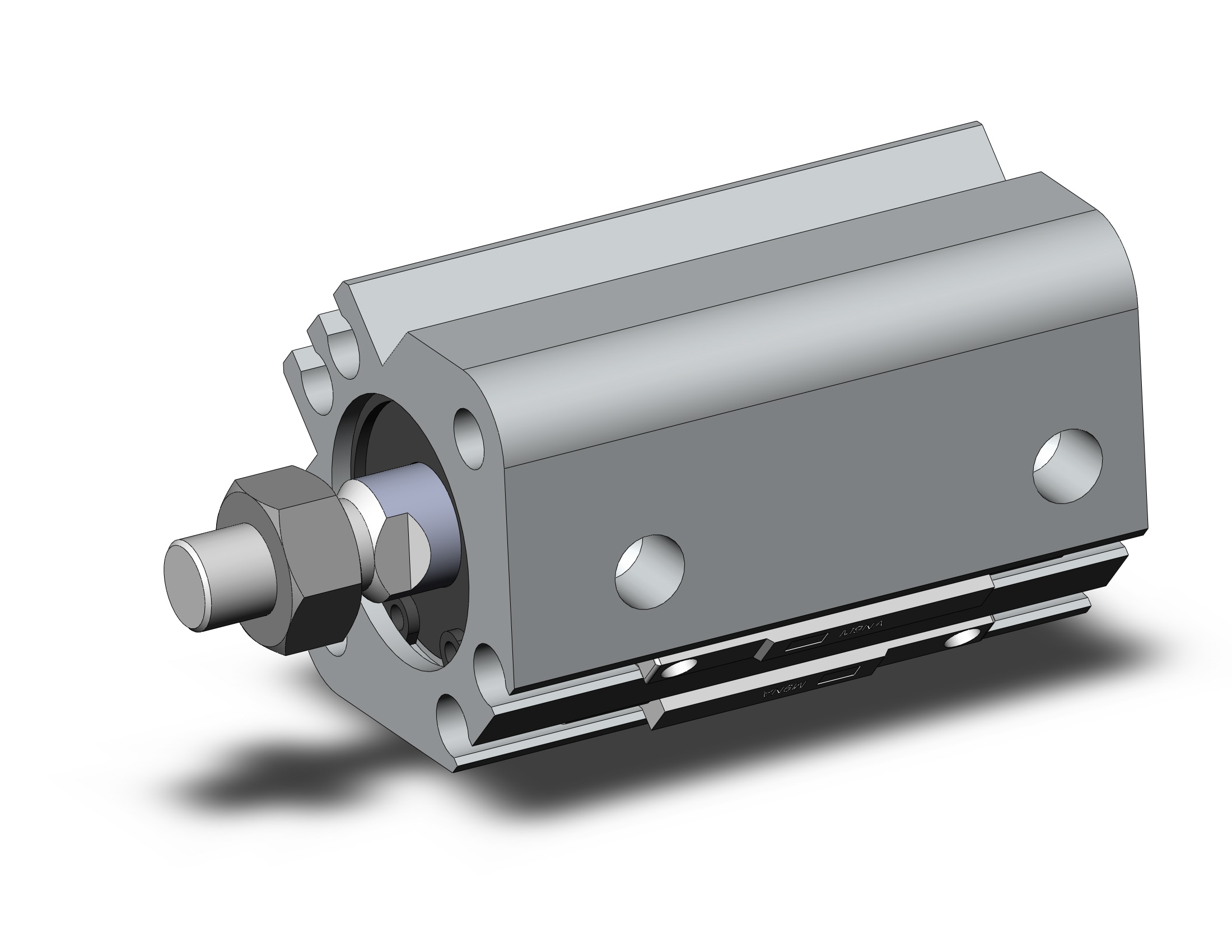 SMC CDQ2A16-15DMZ-M9NASDPC cylinder, CQ2-Z COMPACT CYLINDER