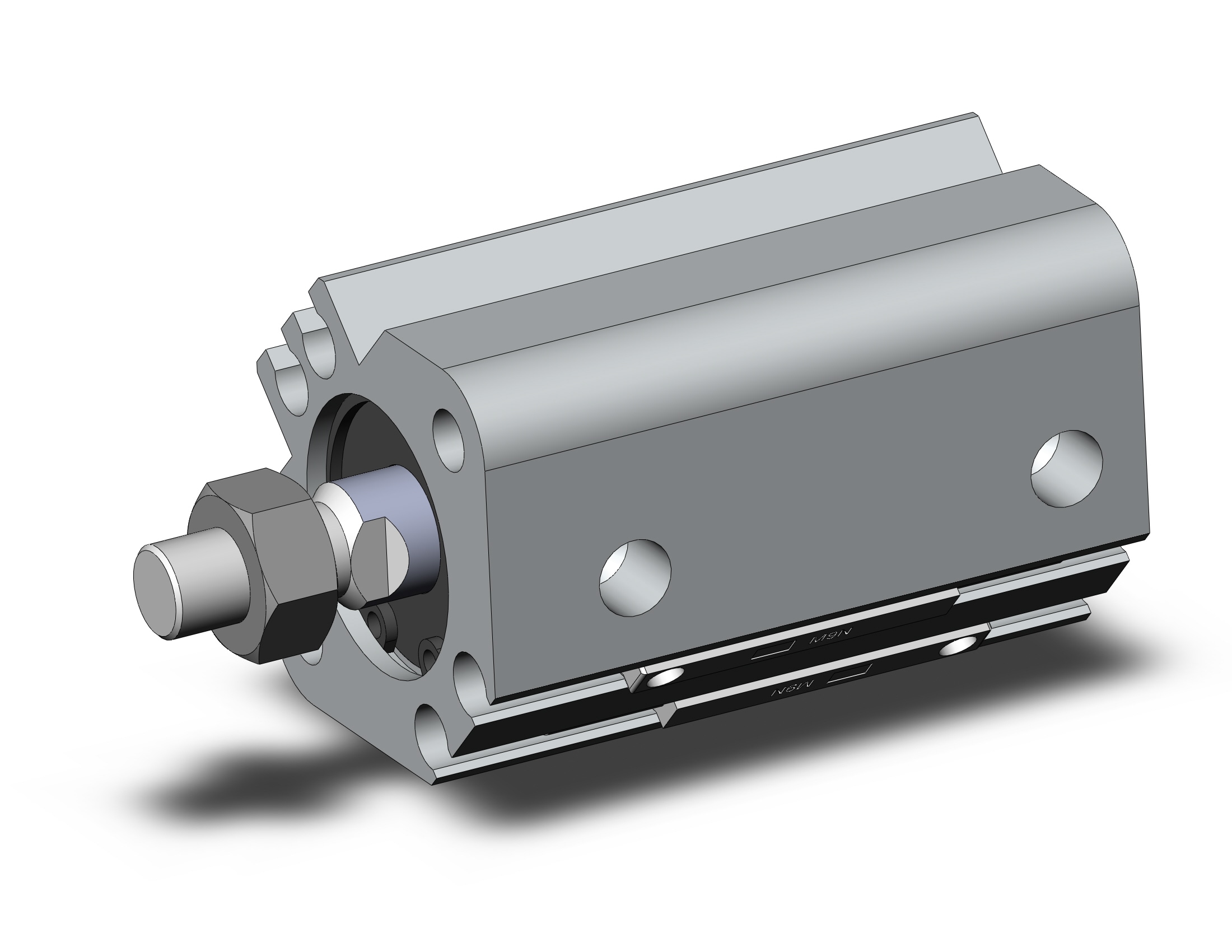 SMC CDQ2A16-15DMZ-M9NMDPC cylinder, CQ2-Z COMPACT CYLINDER