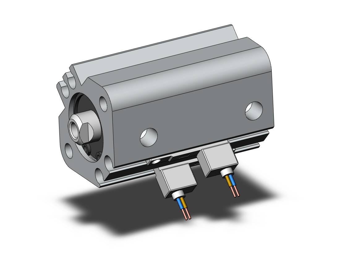 SMC CDQ2A16-15DZ-M9BAVL cylinder, CQ2-Z COMPACT CYLINDER