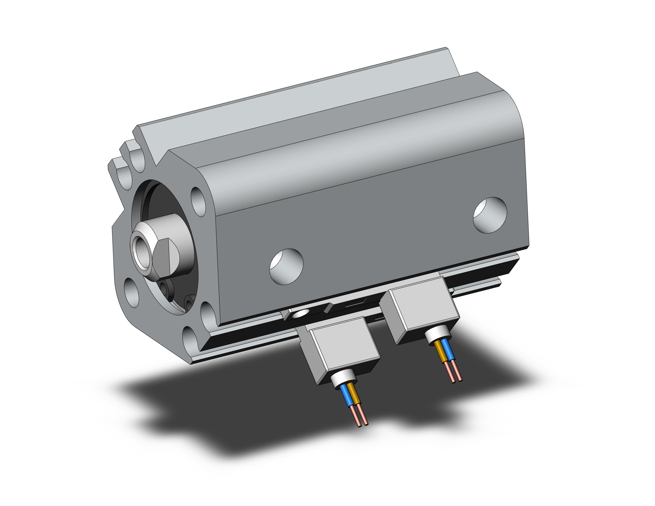 SMC CDQ2A16-15DZ-M9BAVZ cylinder, CQ2-Z COMPACT CYLINDER