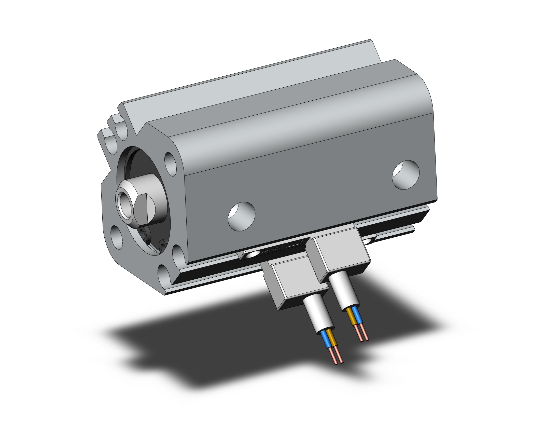 SMC CDQ2A16-15DZ-M9BV cylinder, CQ2-Z COMPACT CYLINDER