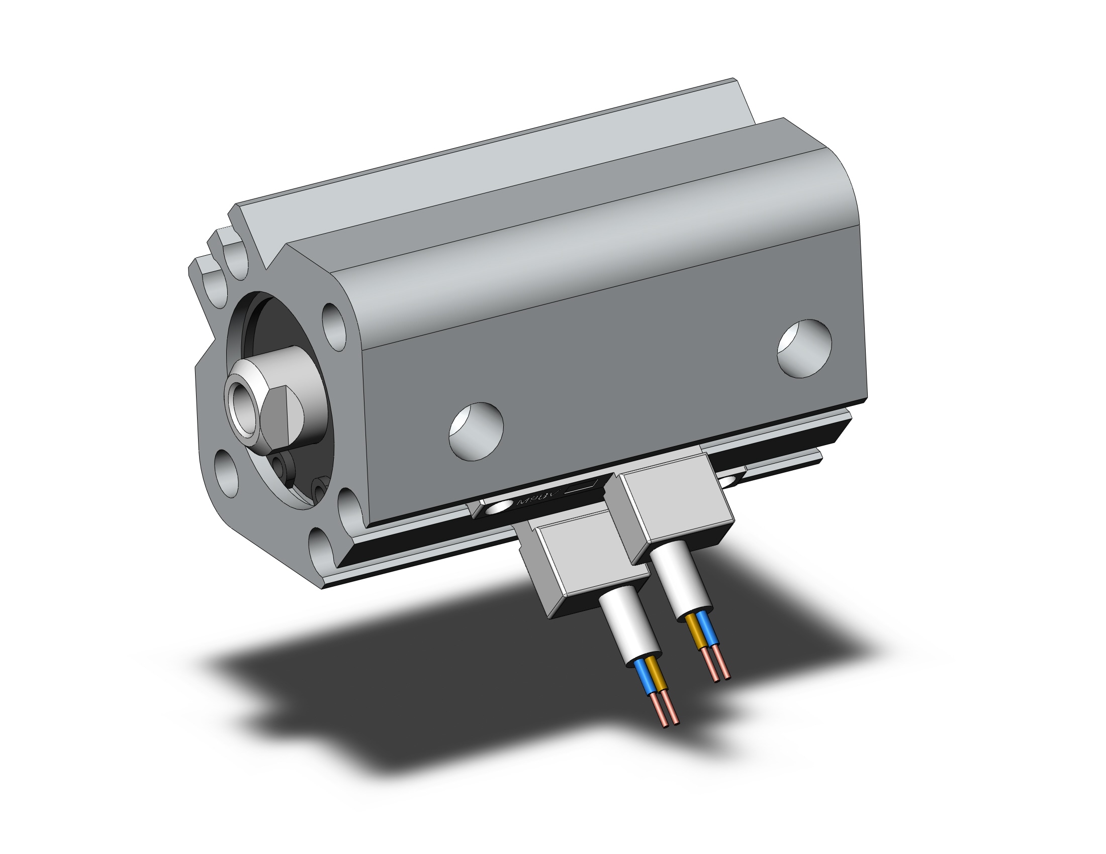 SMC CDQ2A16-15DZ-M9BVL cylinder, CQ2-Z COMPACT CYLINDER