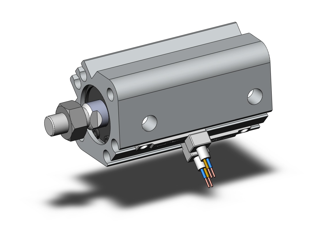 SMC CDQ2A16-20DMZ-A90VL cylinder, CQ2-Z COMPACT CYLINDER