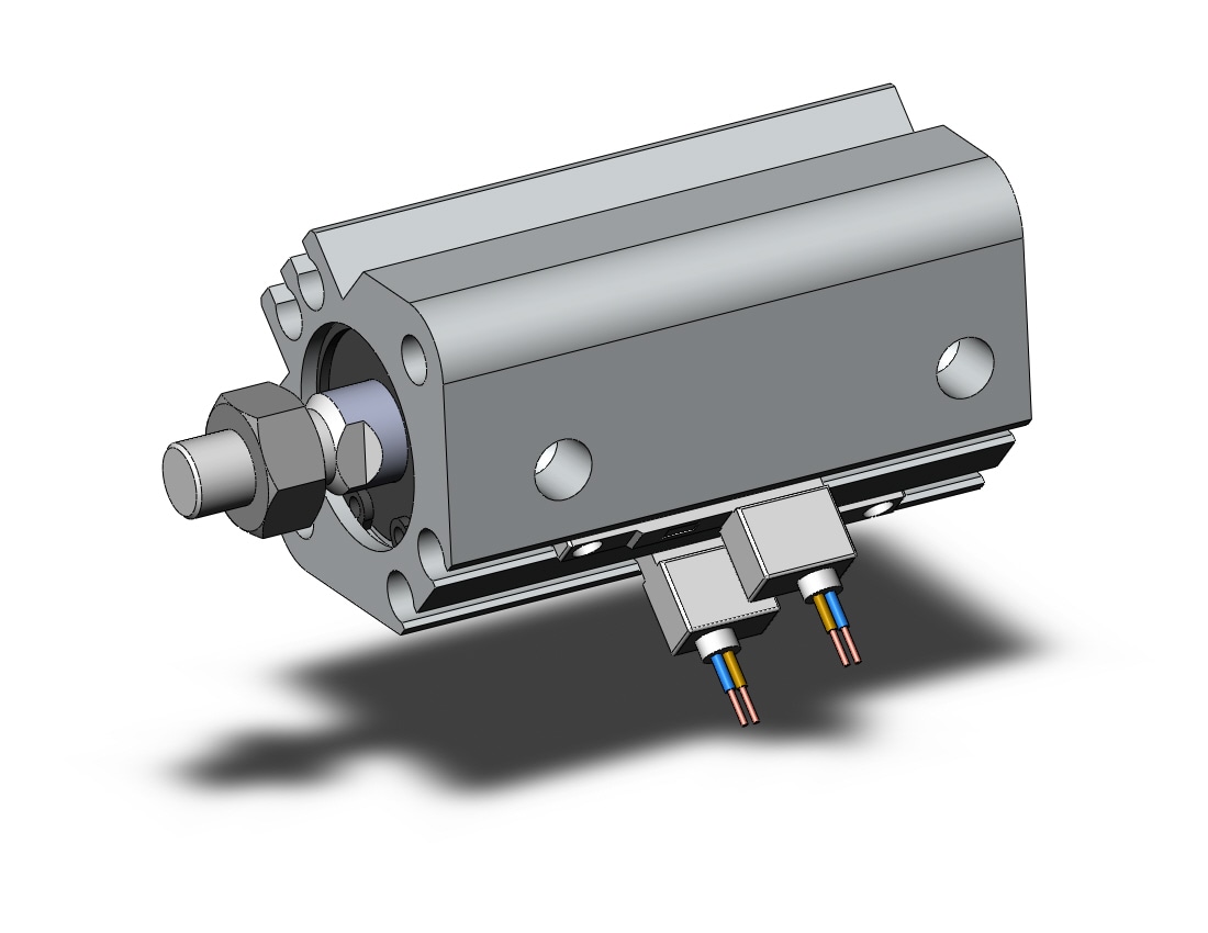 SMC CDQ2A16-20DMZ-M9BAV cylinder, CQ2-Z COMPACT CYLINDER