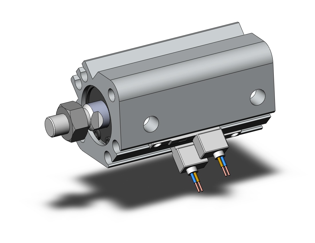 SMC CDQ2A16-20DMZ-M9BAVL cylinder, CQ2-Z COMPACT CYLINDER