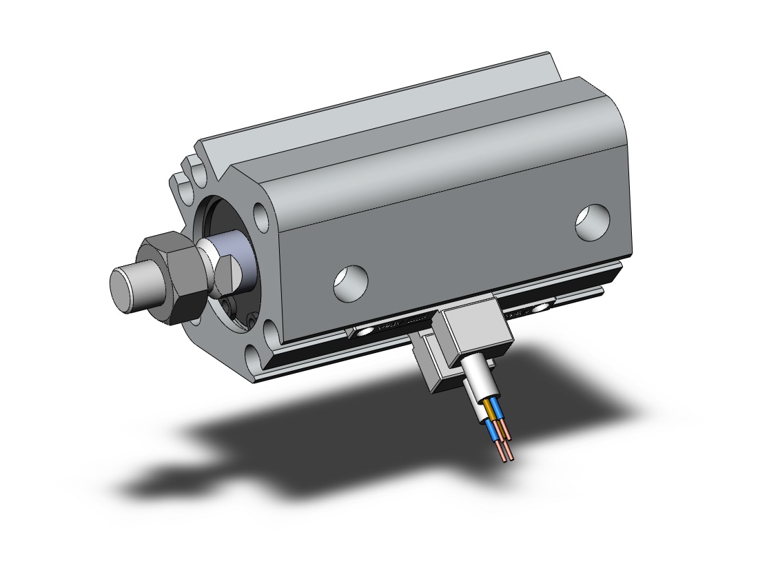 SMC CDQ2A16-20DMZ-M9BVL cylinder, CQ2-Z COMPACT CYLINDER