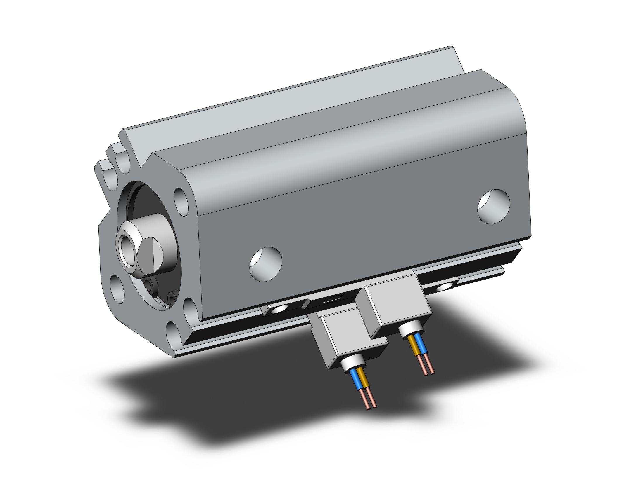 SMC CDQ2A16-20DZ-M9BAV cylinder, CQ2-Z COMPACT CYLINDER