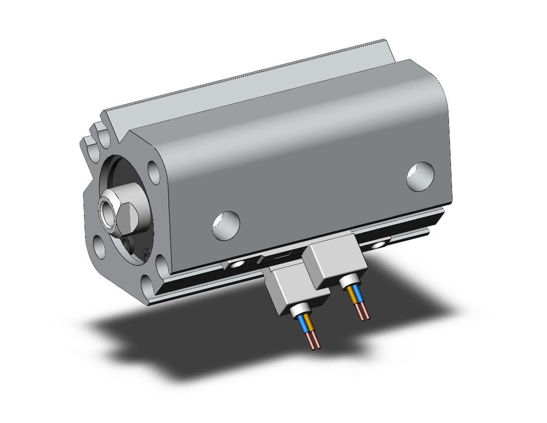 SMC CDQ2A16-20DZ-M9BAVL cylinder, CQ2-Z COMPACT CYLINDER