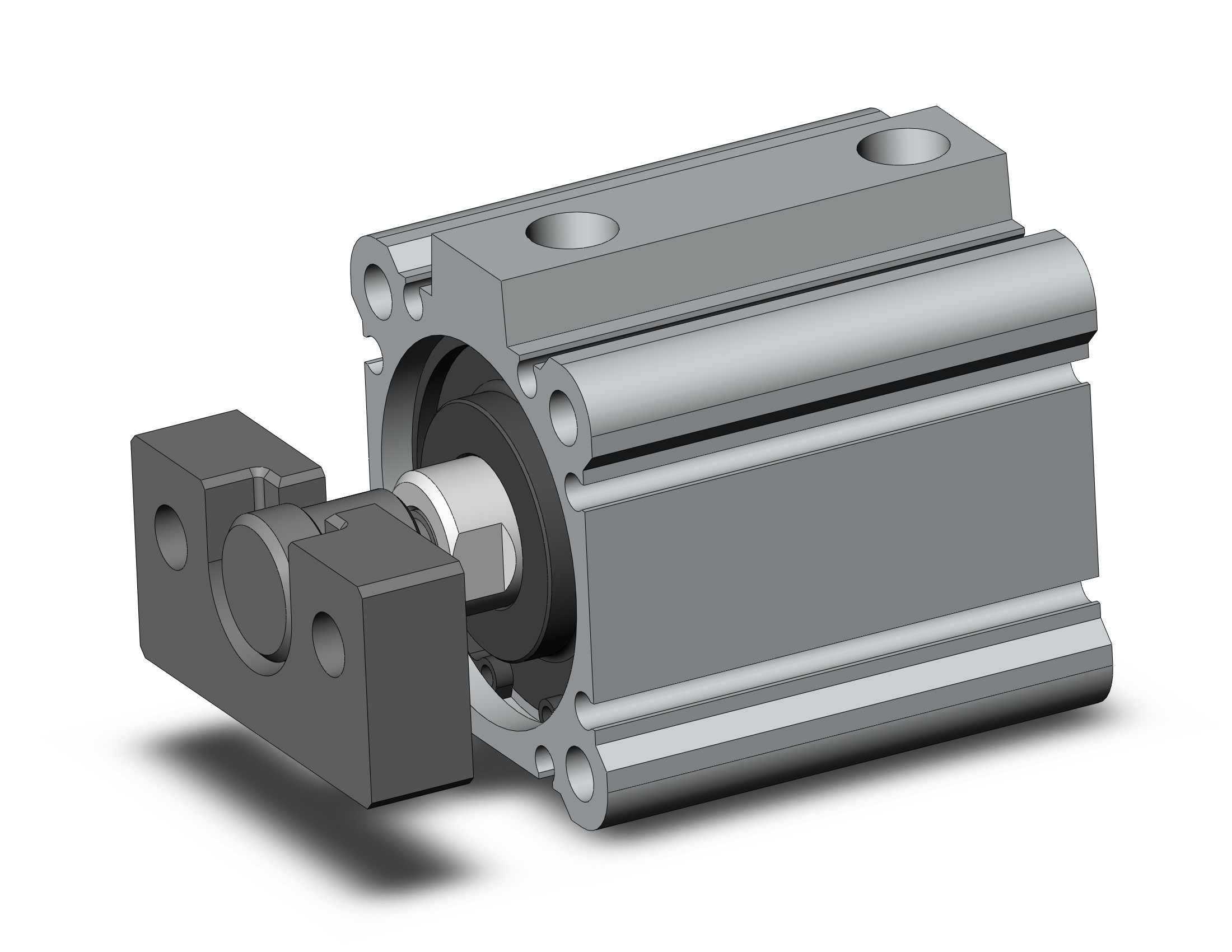 SMC CDQ2A40-20DZ-E compact cylinder, cq2-z, COMPACT CYLINDER