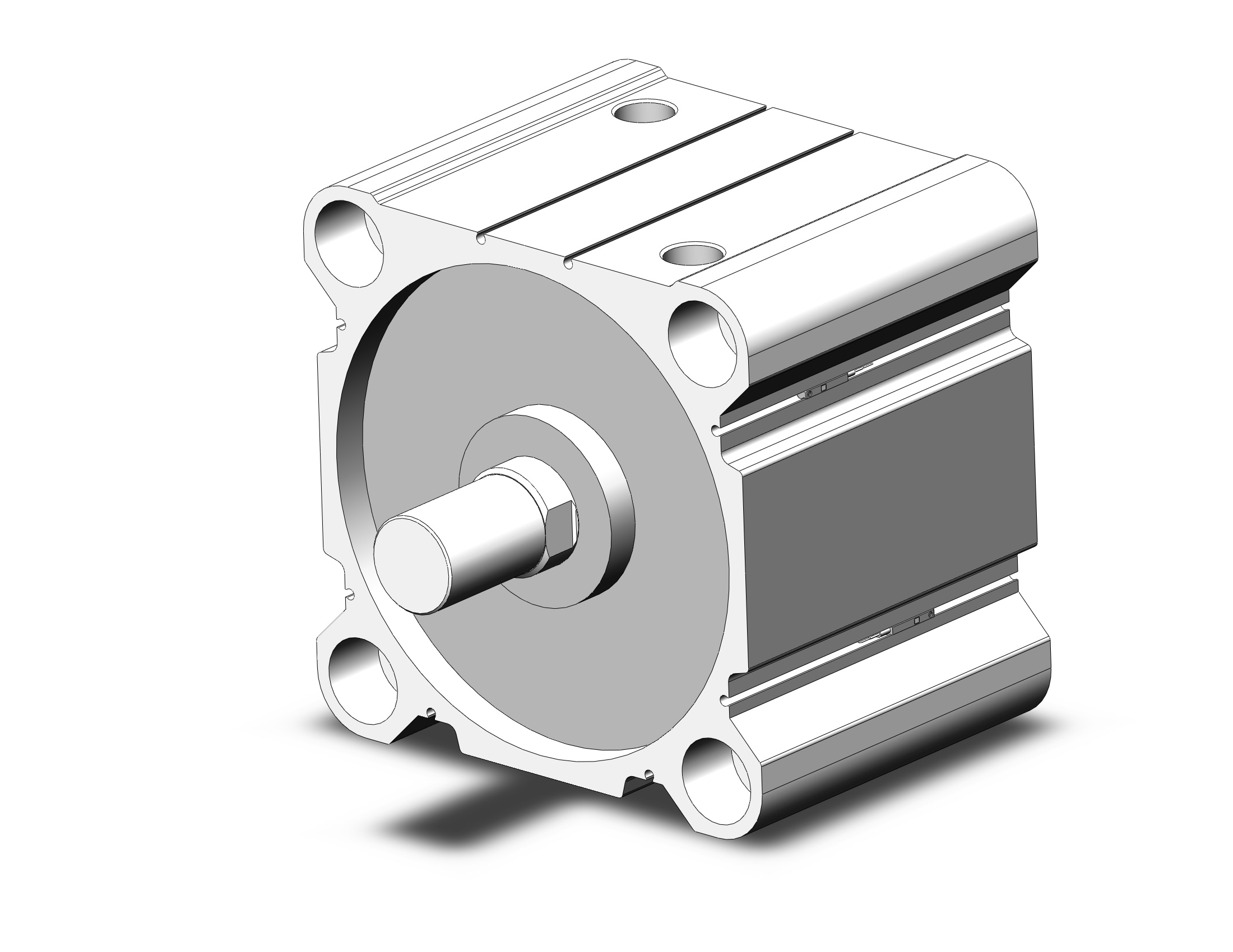 SMC CDQ2B180TF-50DCMZ-M9PZ compact cylinder, cq2-z, COMPACT CYLINDER