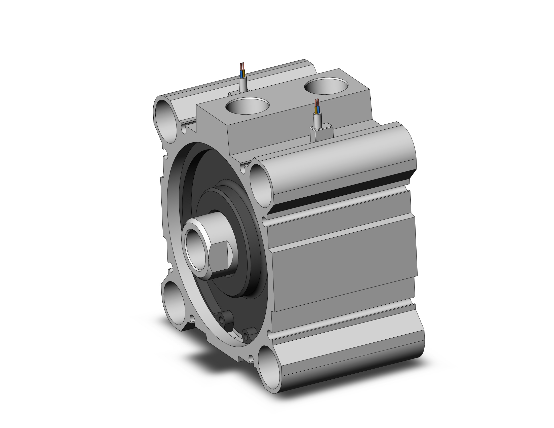 SMC CDQ2B80-10DCZ-M9BVSBPC compact cylinder, cq2-z, COMPACT CYLINDER