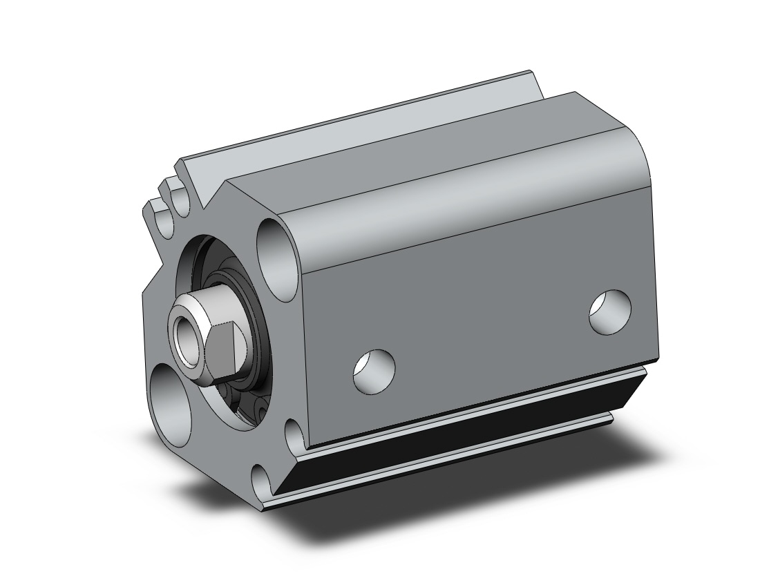 SMC CDQ2B20-10DCZ-L compact cylinder, cq2-z, COMPACT CYLINDER