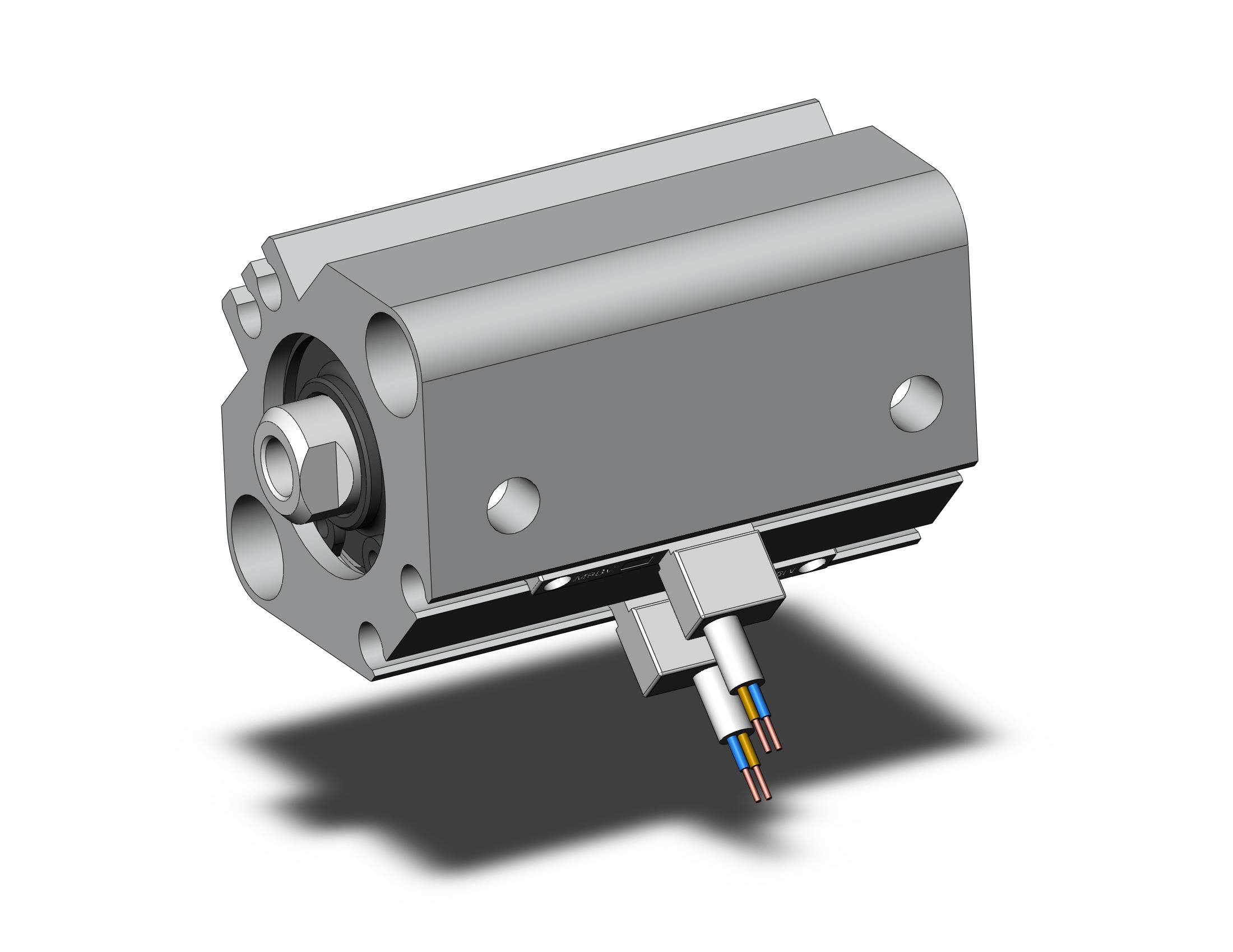 SMC CDQ2B20-20DCZ-L-M9BVL compact cylinder, cq2-z, COMPACT CYLINDER