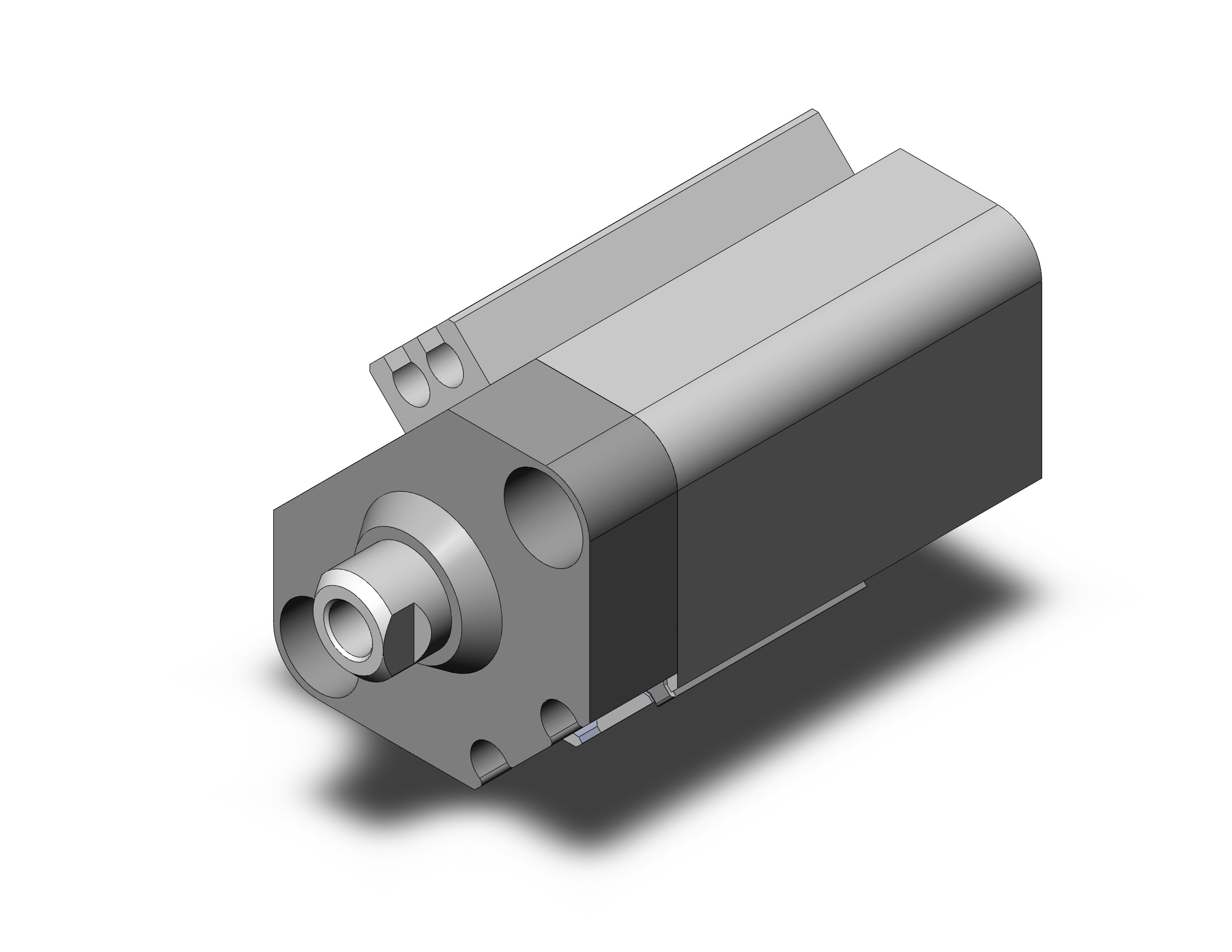 SMC CDQ2B20V-10DZ-M9BAVLS compact cylinder, cq2-z, COMPACT CYLINDER