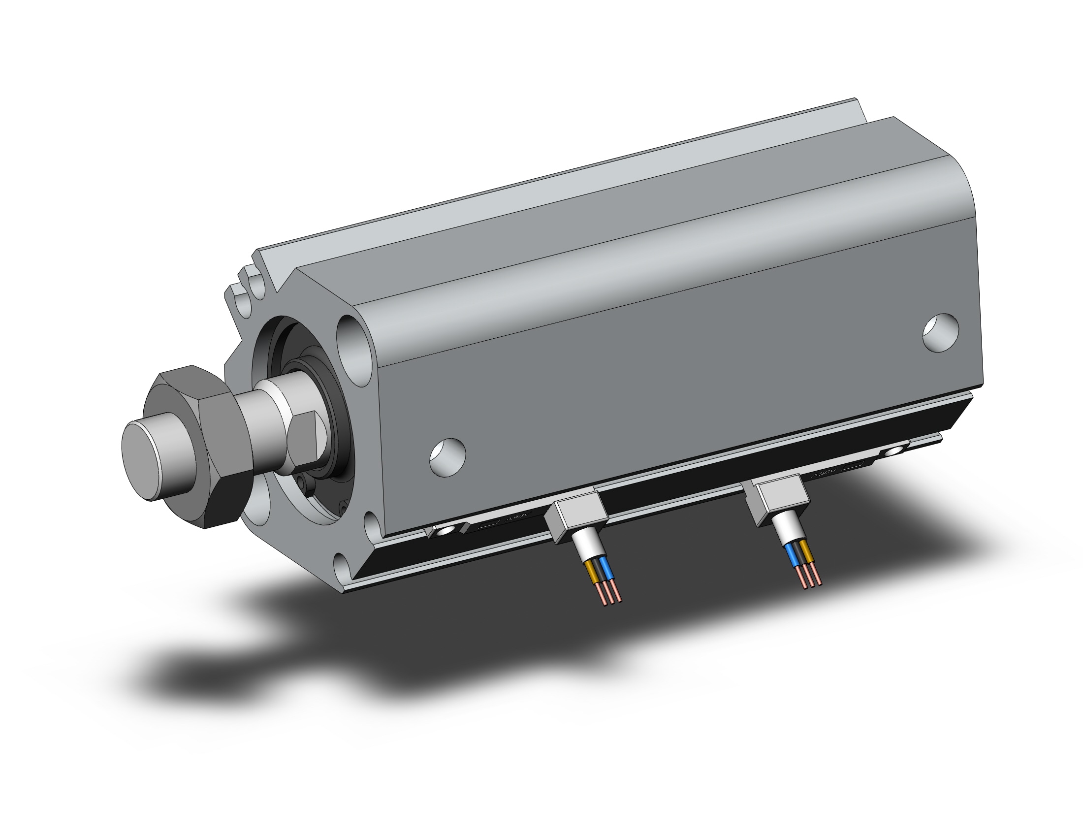 SMC CDQ2B25-50DCMZ-A96VL cylinder, CQ2-Z COMPACT CYLINDER