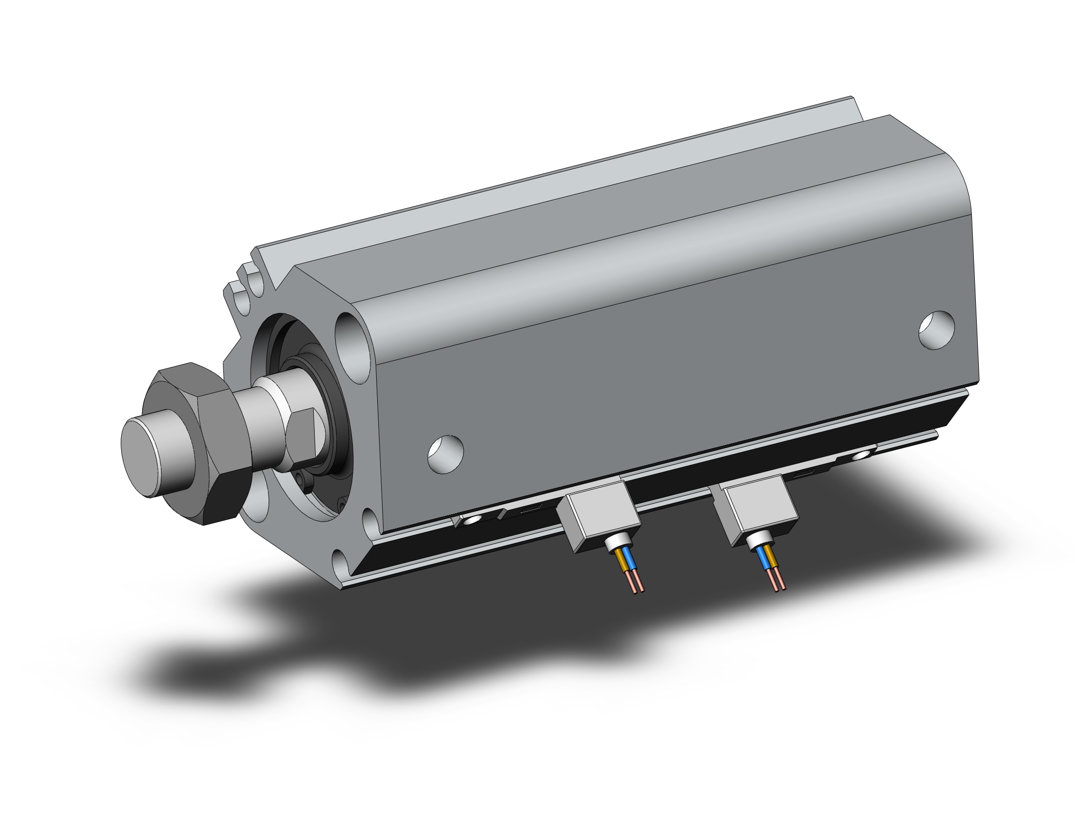 SMC CDQ2B25-50DCMZ-M9BAVZ cylinder, CQ2-Z COMPACT CYLINDER