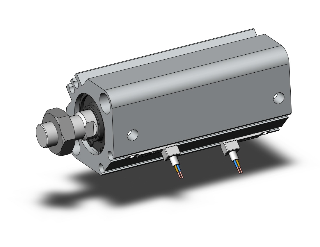 SMC CDQ2B25-50DMZ-A93VL cylinder, CQ2-Z COMPACT CYLINDER