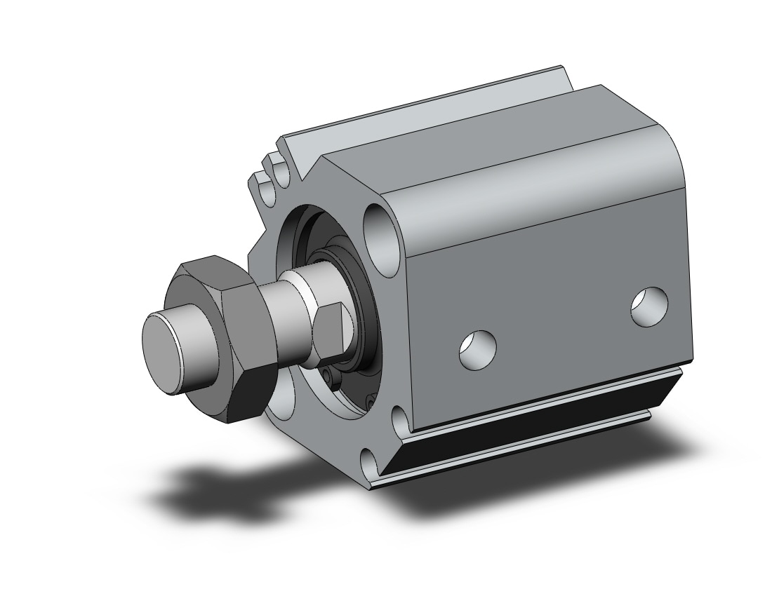 SMC CDQ2B25-5DCMZ-L compact cylinder, cq2-z, COMPACT CYLINDER