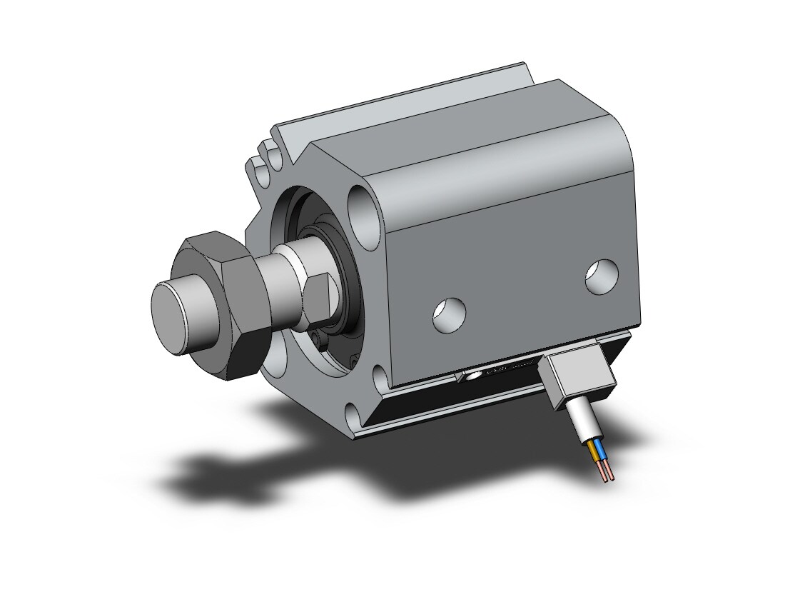 SMC CDQ2B25-5DMZ-M9BVZS cylinder, CQ2-Z COMPACT CYLINDER