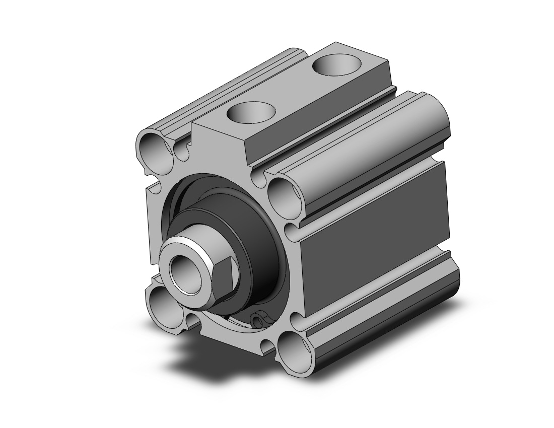 SMC CDQ2B32-10DZ-XC35 cylinder, CQ2-Z COMPACT CYLINDER