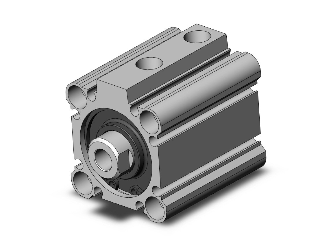 SMC CDQ2B32-10DZ-XC4 base cylinder, CQ2-Z COMPACT CYLINDER