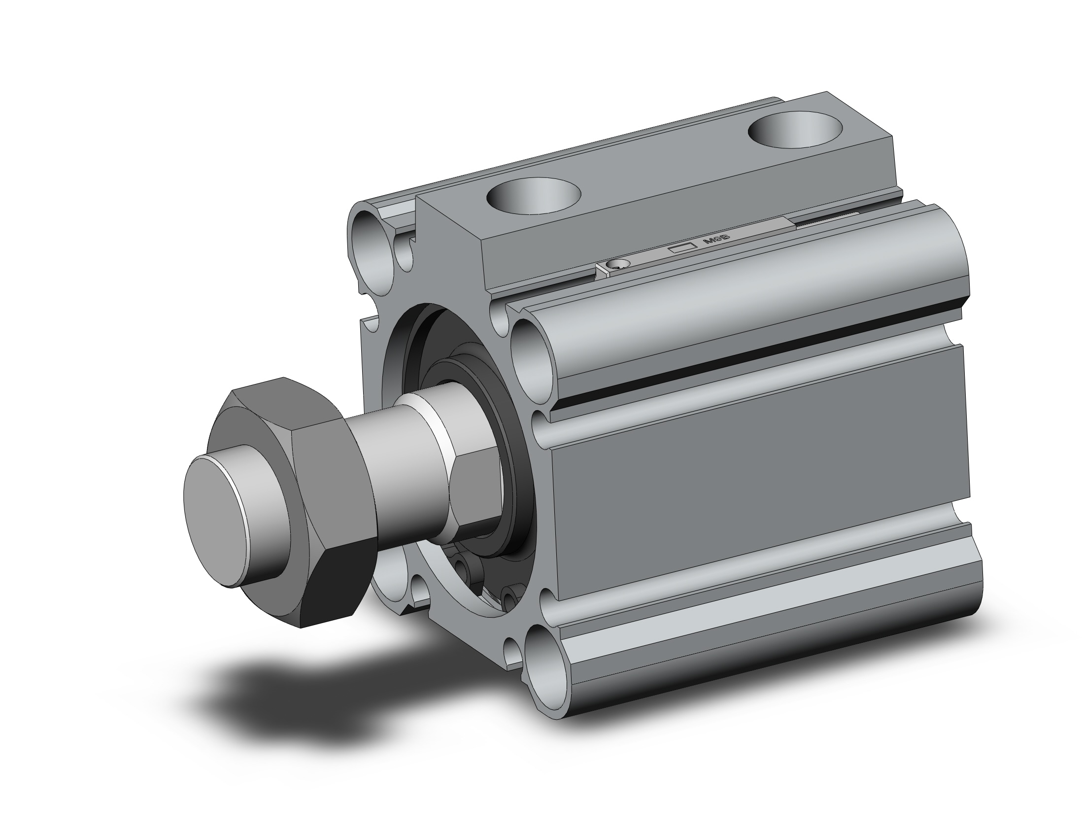 SMC CDQ2B32-15DCMZ-L-M9BL compact cylinder, cq2-z, COMPACT CYLINDER