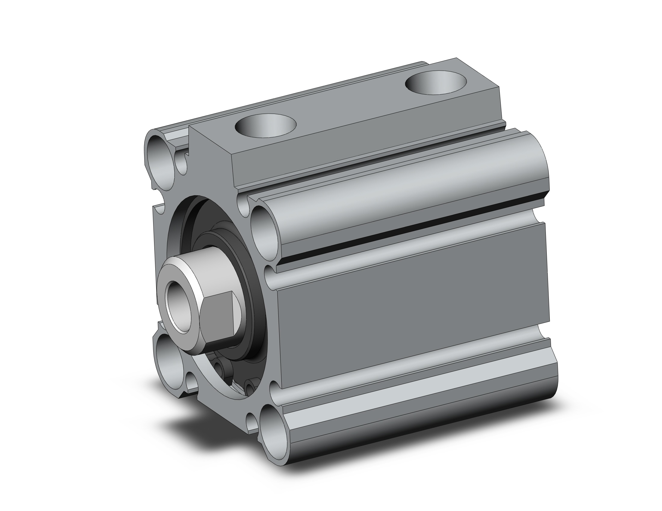 SMC CDQ2B32-15DZ-L compact cylinder, cq2-z, COMPACT CYLINDER