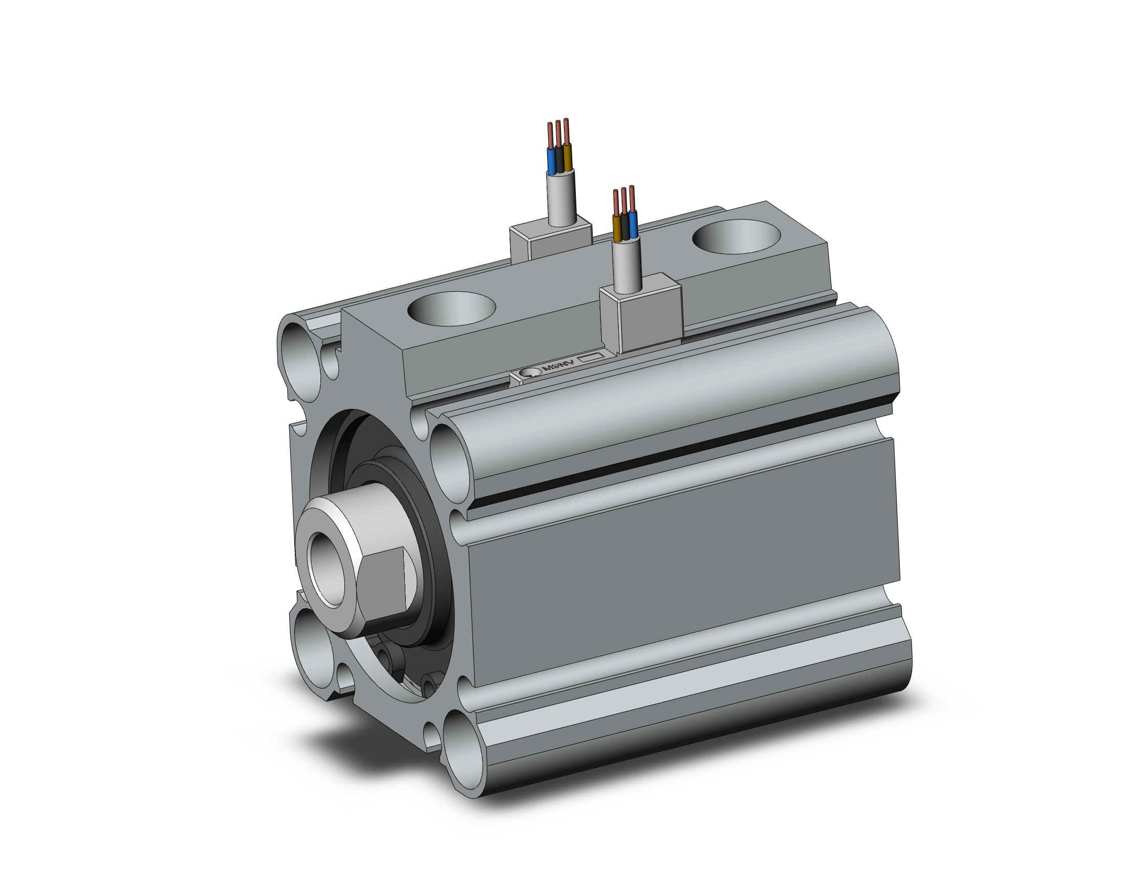 SMC CDQ2B32-20DCZ-M9NV cylinder, CQ2-Z COMPACT CYLINDER