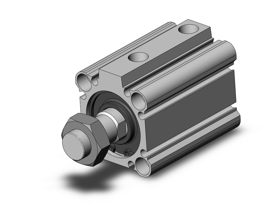 SMC CDQ2B32-20DMZ-XC4 base cylinder, CQ2-Z COMPACT CYLINDER