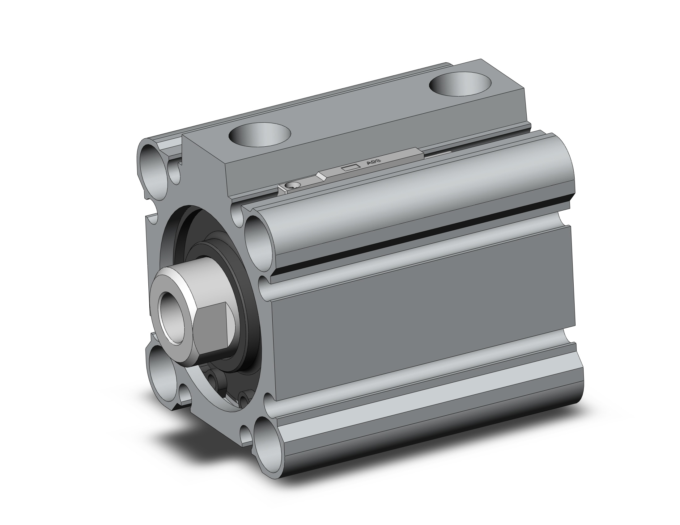 SMC CDQ2B32-20DZ-A93L cyl, compact, CQ2-Z COMPACT CYLINDER