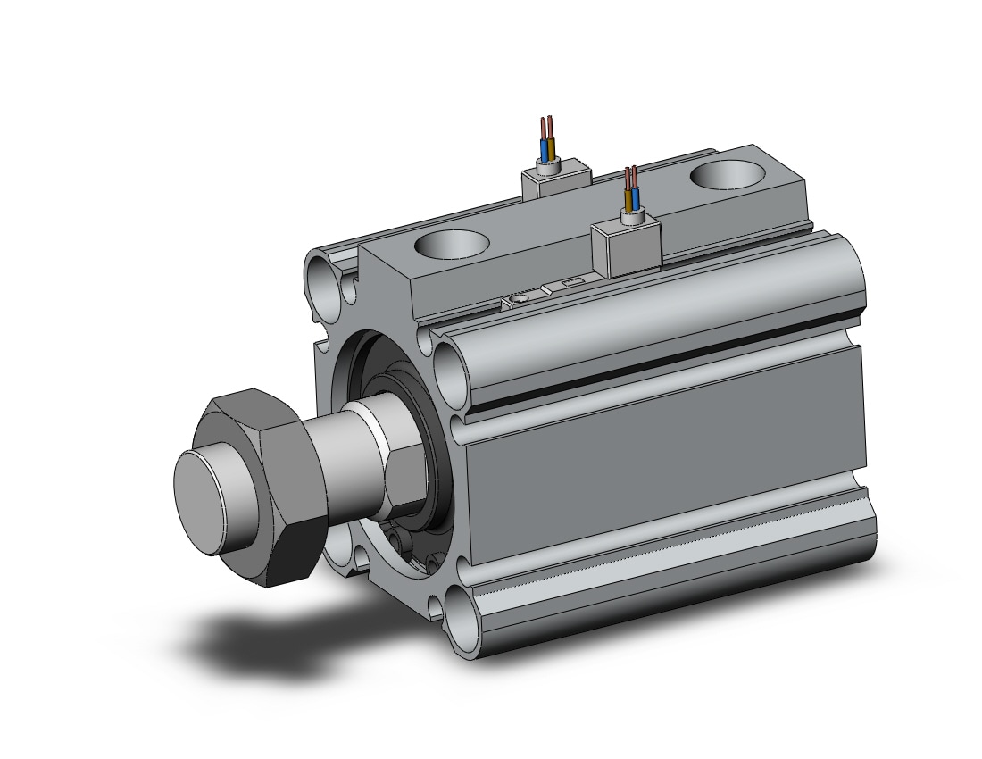 SMC CDQ2B32-25DCMZ-M9BAV cylinder, CQ2-Z COMPACT CYLINDER