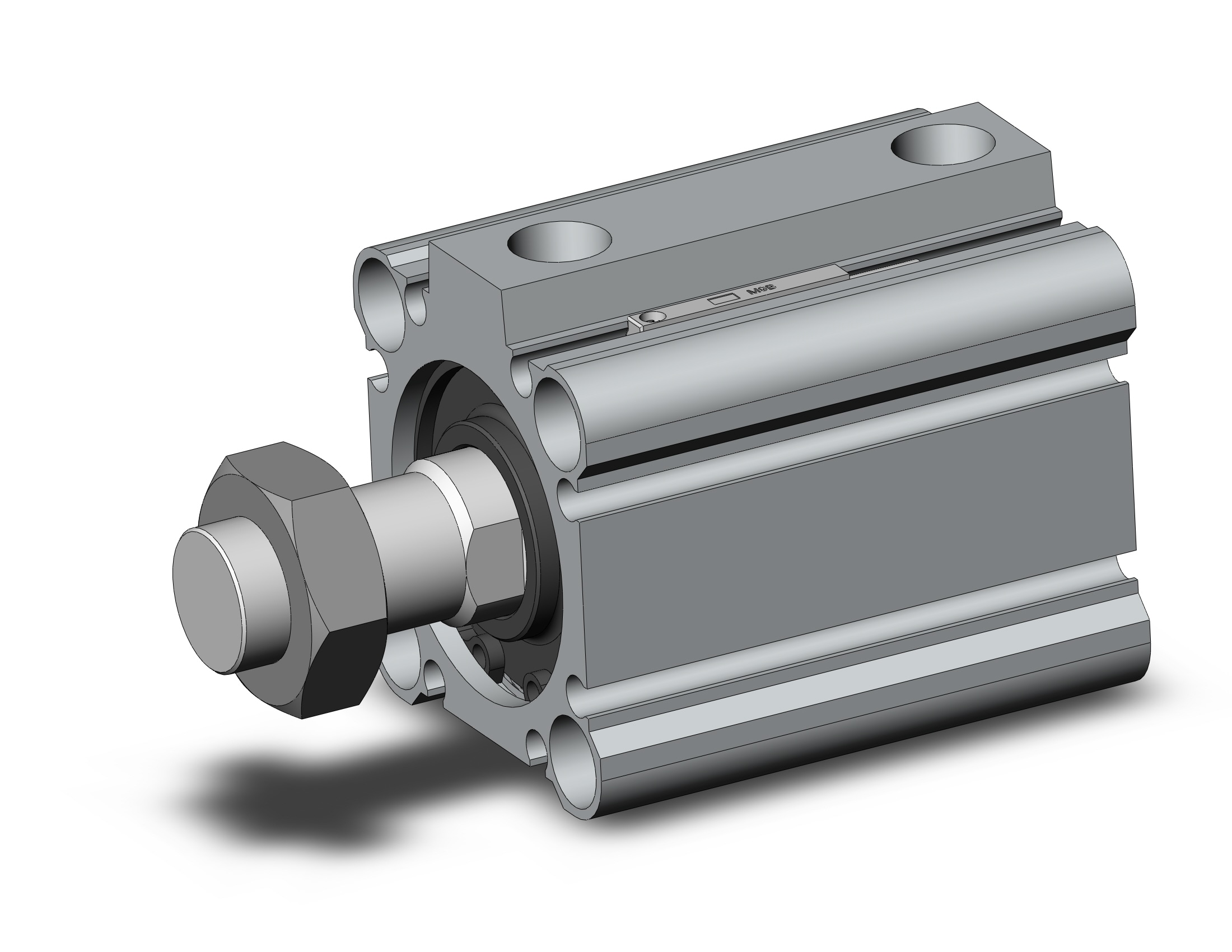 SMC CDQ2B32-25DCMZ-M9BSDPC cylinder, CQ2-Z COMPACT CYLINDER