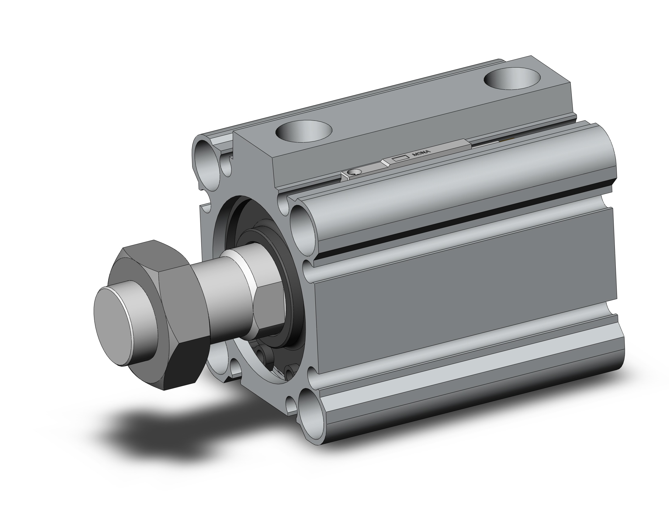 SMC CDQ2B32-25DCMZ-M9NASDPC cylinder, CQ2-Z COMPACT CYLINDER