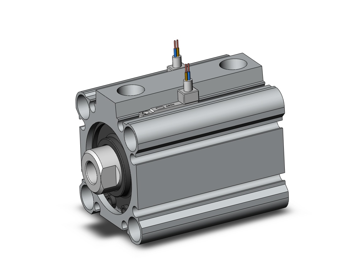 SMC CDQ2B32-25DCZ-A93V cylinder, CQ2-Z COMPACT CYLINDER