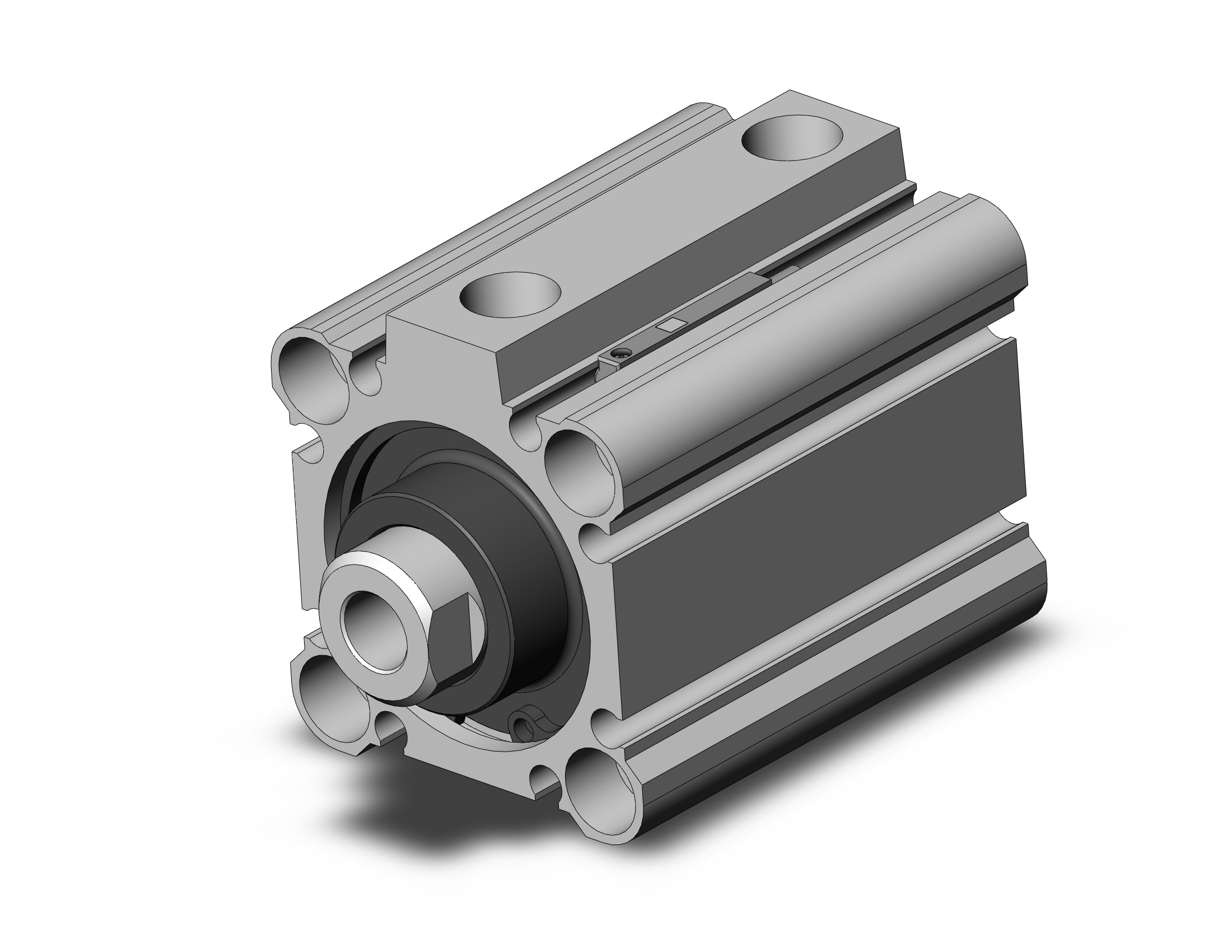 SMC CDQ2B32-25DCZ-M9B-XC35 cylinder, CQ2-Z COMPACT CYLINDER