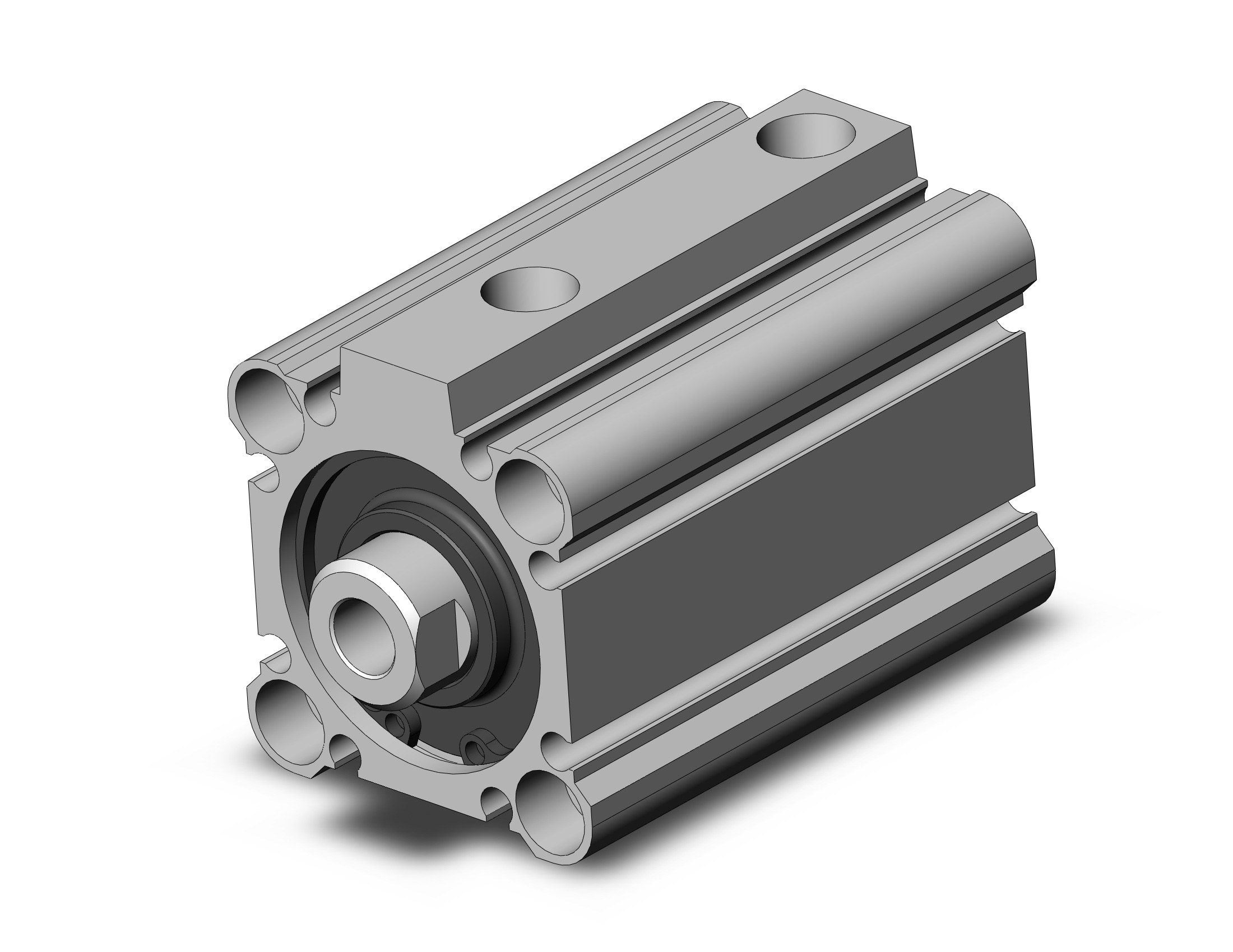 SMC CDQ2B32-25DZ-XC4 cylinder, CQ2-Z COMPACT CYLINDER