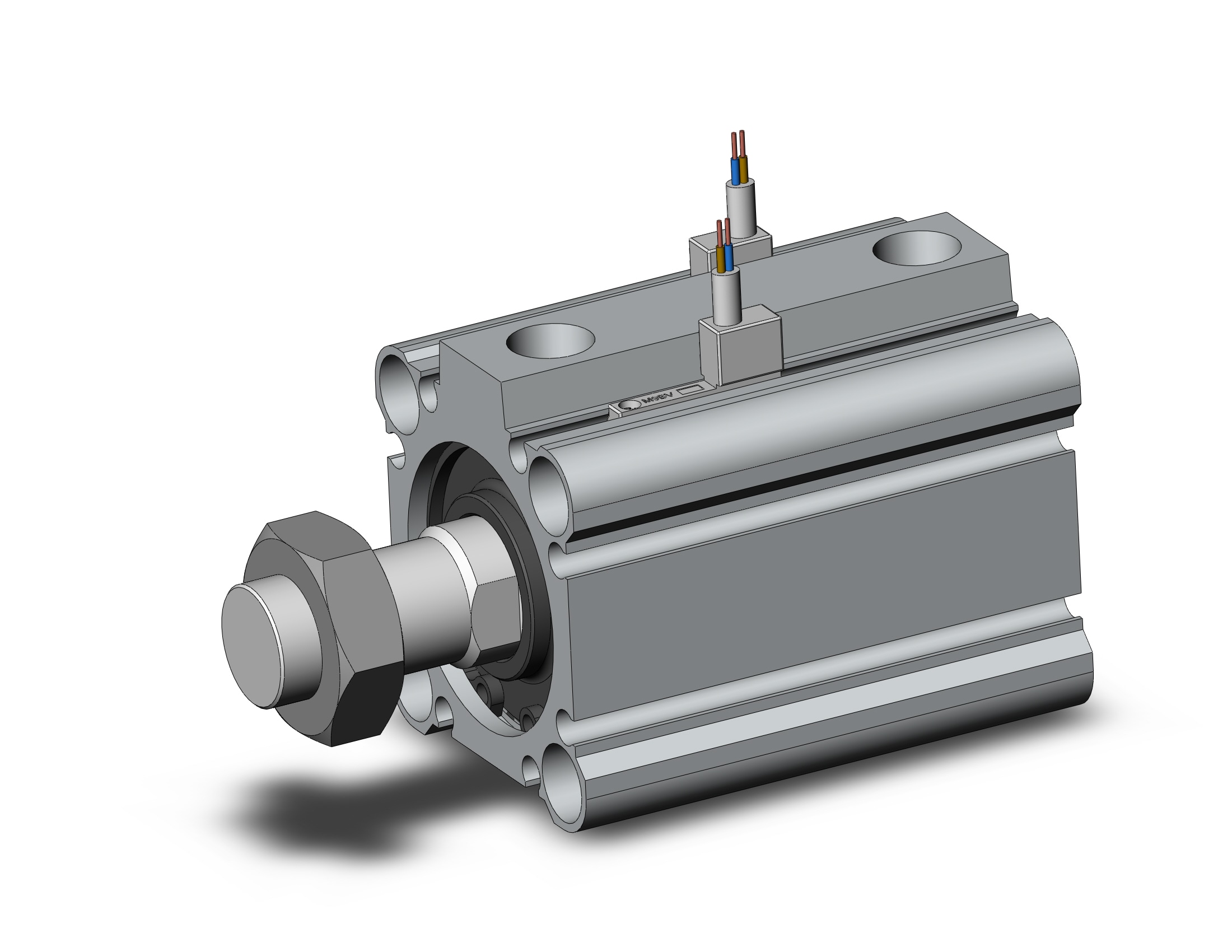 SMC CDQ2B32-30DCMZ-M9BV cylinder, CQ2-Z COMPACT CYLINDER