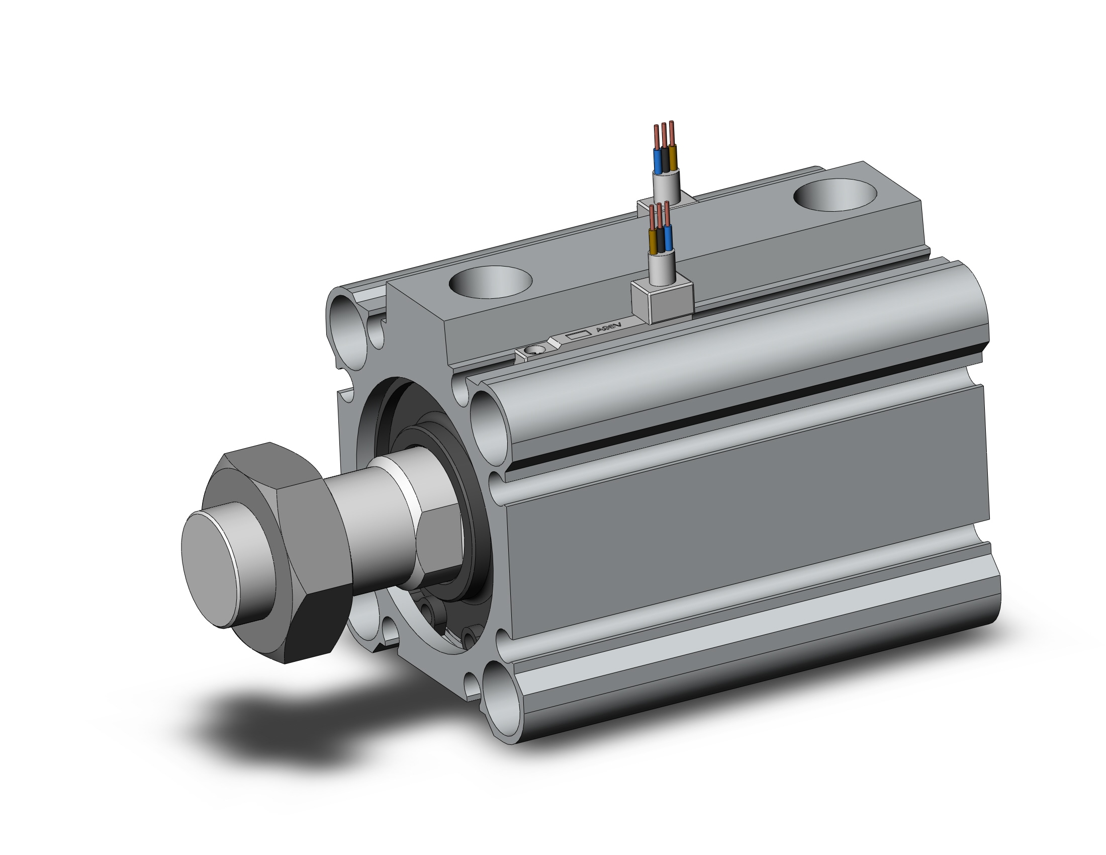 SMC CDQ2B32-30DMZ-A96VL cylinder, CQ2-Z COMPACT CYLINDER