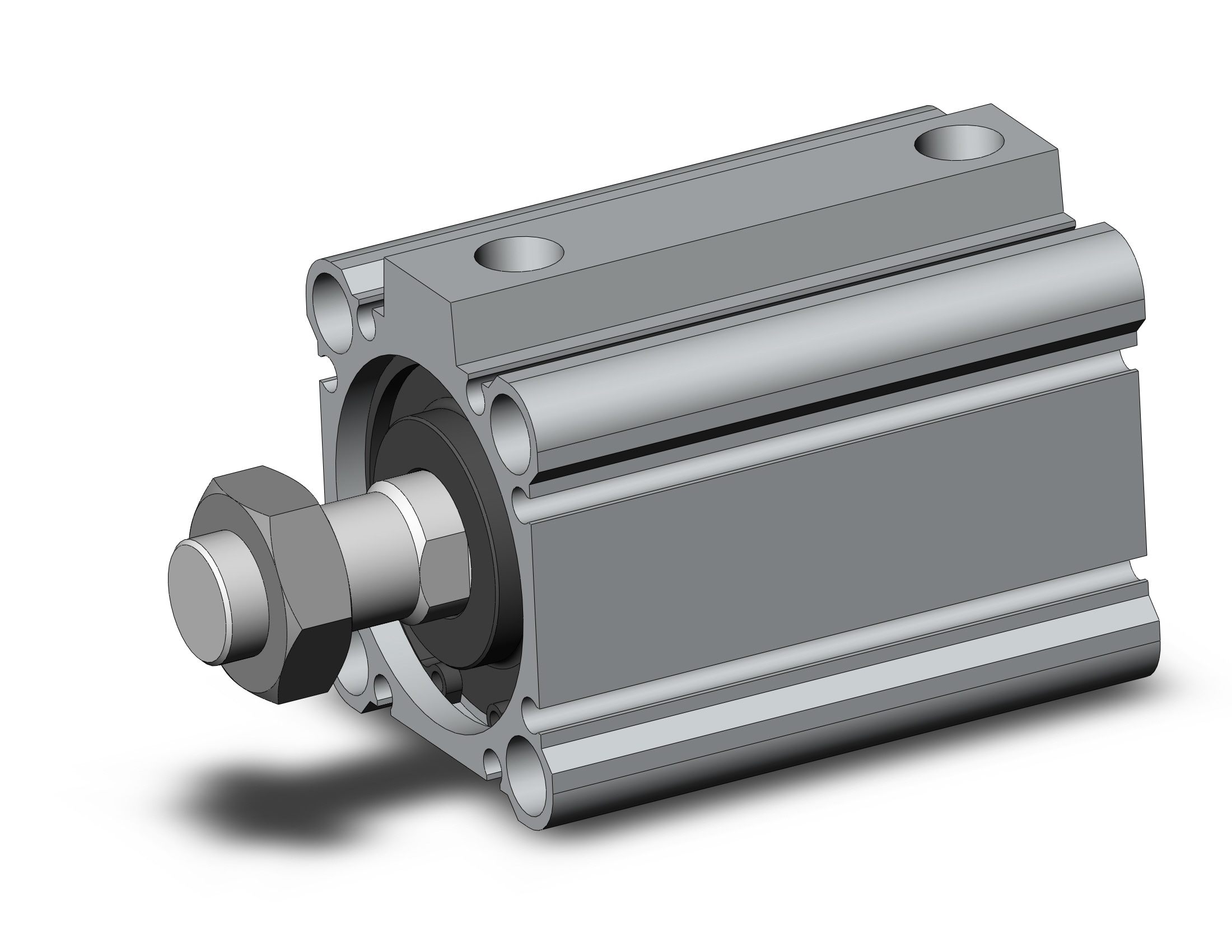 SMC CDQ2B40-35DMZ-L compact cylinder, cq2-z, COMPACT CYLINDER