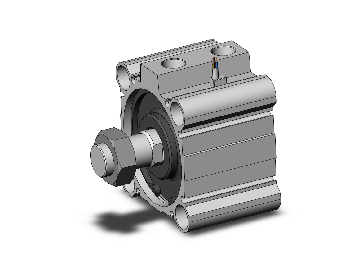 SMC CDQ2B63-10DMZ-L-M9PWVMS compact cylinder, cq2-z, COMPACT CYLINDER