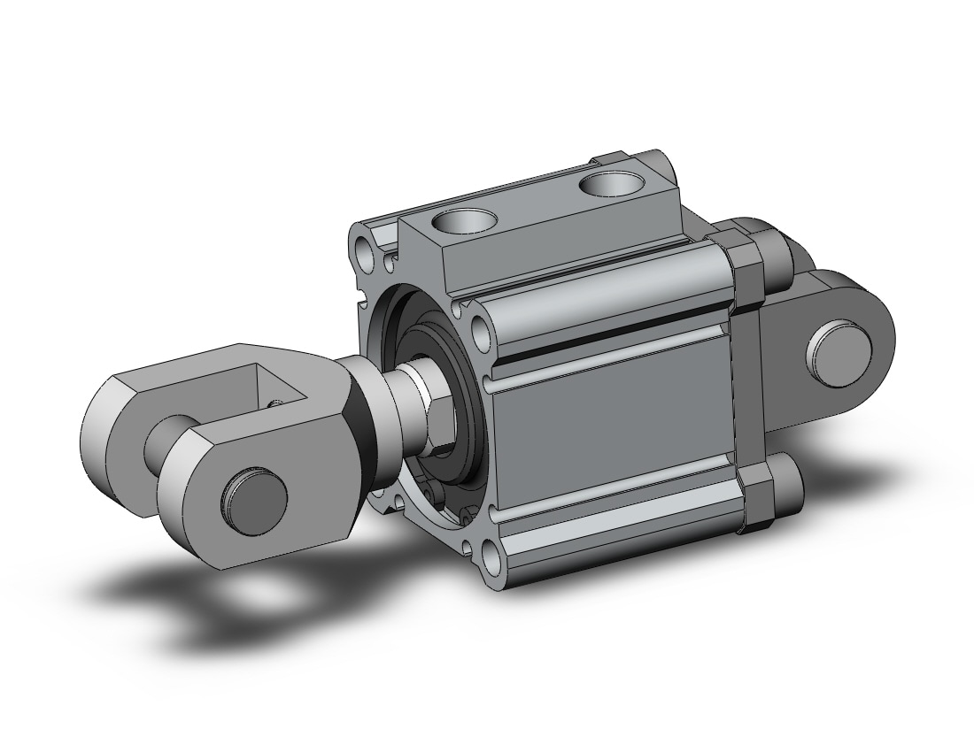 SMC CDQ2D50TN-15DMZ-W compact cylinder, cq2-z, COMPACT CYLINDER